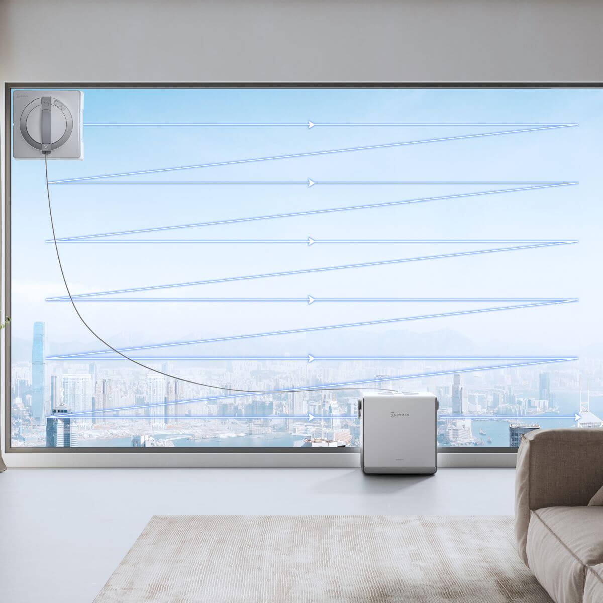 ECOVACS WINBOT W2 PRO OMNI WHITE 14